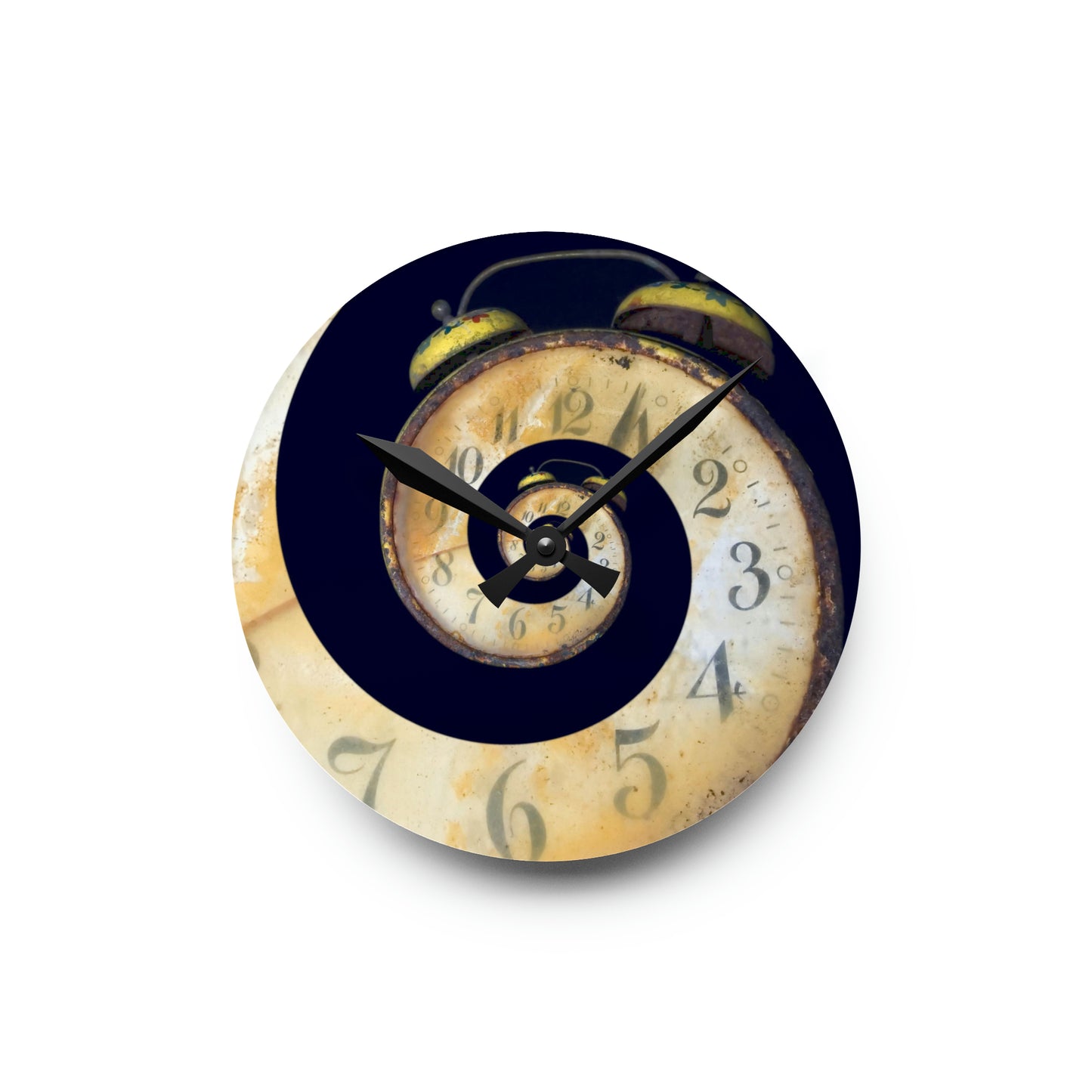Spiral Wall Clock
