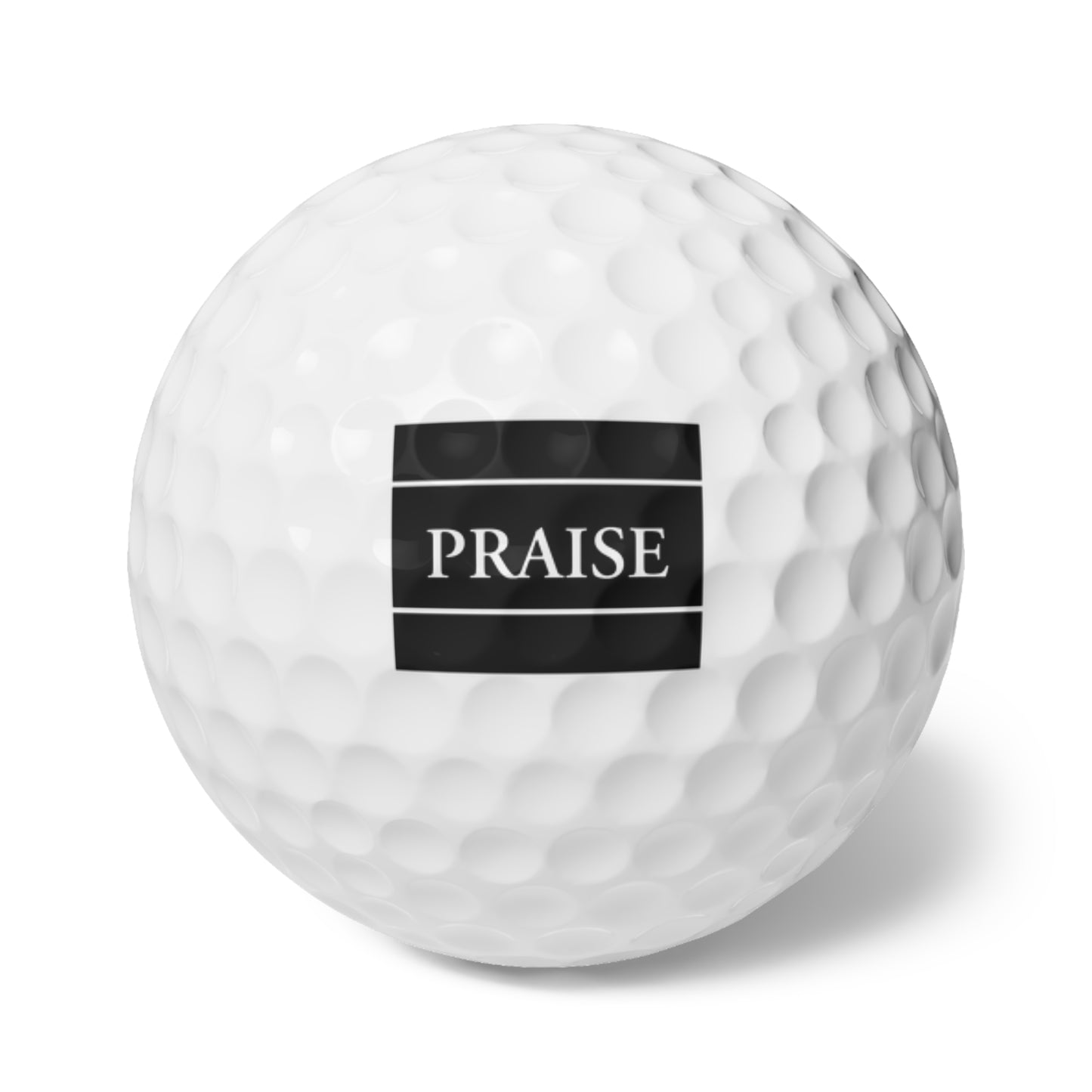 Praise Golf Balls, 6pcs